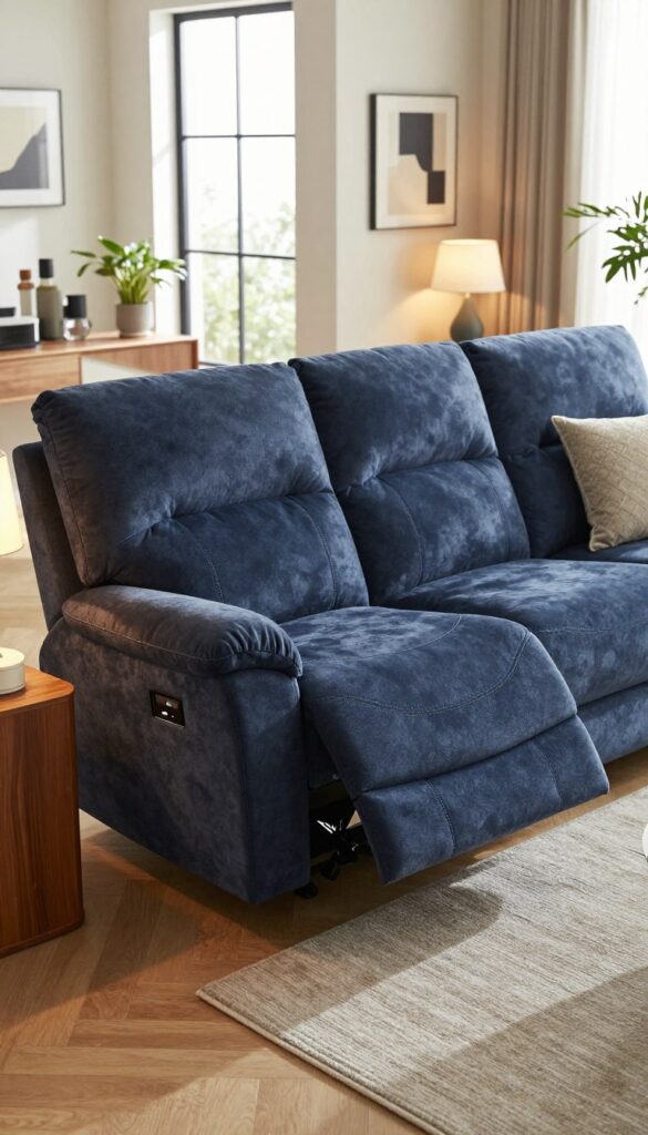 Power Reclining Sofa with USB Ports Power Reclining Sofa with USB Ports