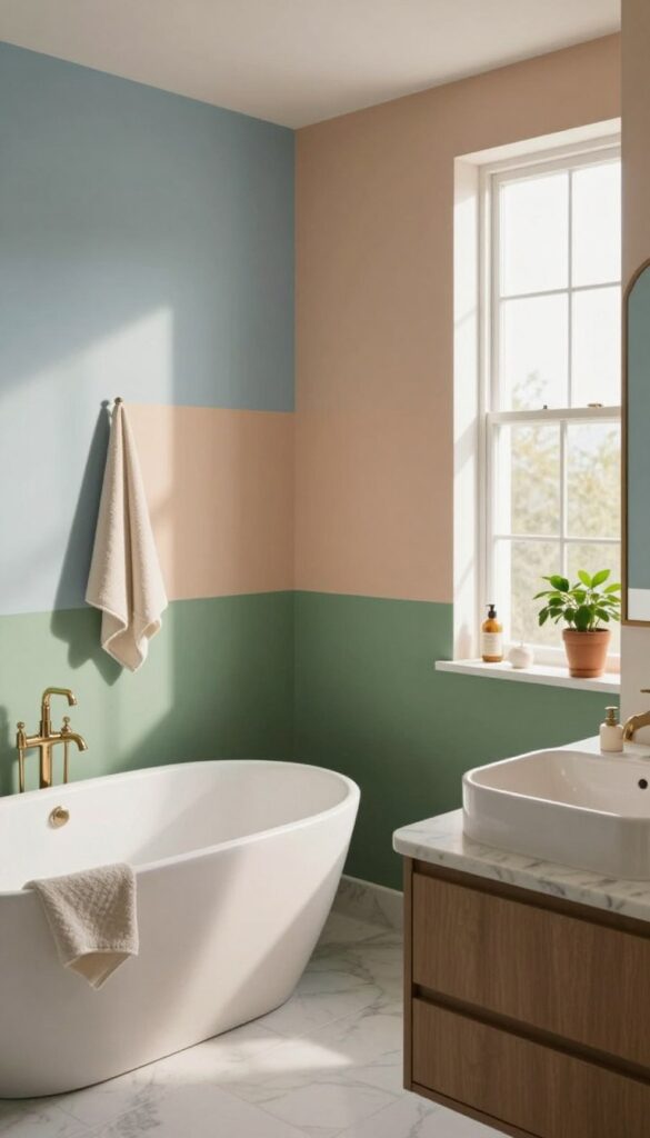 bathroom color schemes